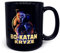 HOUSE PARTY 2K20 Tazza da caffè con citazione di BO-KATAN KRYZE, ispirata alla serie TV Mandalorian, 325 ml, in ceramica nera