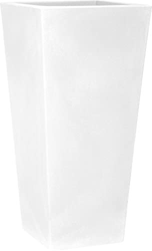 XL Blumentopf, Höhe 80 cm, weiß