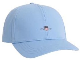 GANT Unisex HIGH Shield Cotton Twill Cap Baseballkappe, Capri Blue, One Size