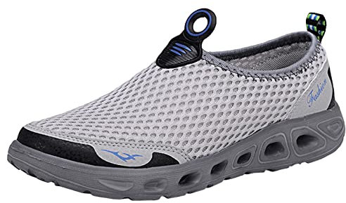 Plateau Pumps Damen Slipper & Mokassins FüR Damen Frauen-Sport-Schuh-Art- und Weisebequeme Turnschuh-beiläufige laufende Wanderschuhe Ballerina Schuhe MäDchen Riemchenballerina Damen (Grey, 37)