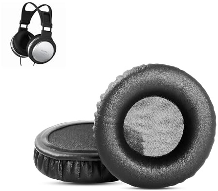 Cuero proteico Almohadillas de Repuesto para Auriculares para Sony MDR-XD100 Compatible con Sony MDR-XD100 Ear Auriculares