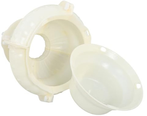 MAGICLULU Stampo per vaso da fiori in cemento di grandi dimensioni stampo per vaso esagonale stampo per vaso di cemento pentola fioriere in cemento stampo in cemento plastica Khaki