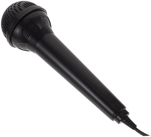 IMIKEYA Electronic Keyboard Microphone Microphone Clip Handheld for Portable Music Supplies Black