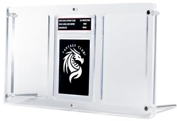 3x1-Acrylrahmen für gegradete Karten – Schützt und präsentiert bis zu 3 Slabs (PSA, CGC und mehr) Dank transparentem Design und 99+% UV-Schutz. Hebe Deine Sammlung auf das nächste Level.