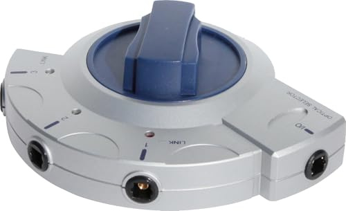 1aTTack.de 1 x Toslink 3-Way Optical Audio Switch Toslink