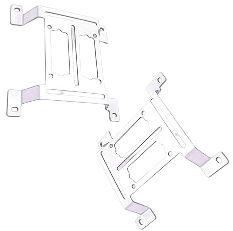 Oxxggkao Compactly 120MM Water Cooling Radiateur Solution de montage pour Space Builds Water Tanks Support en métal pour ventilateur