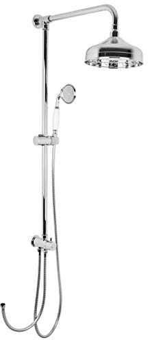 Welfenstein Nostalgie Regendusche Aufputz Set 2Q-N3 Retro