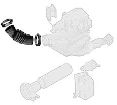 Borg & Beck BTH1483 Turbo Hose To Fit GM Astra F Omega A Vectra A B