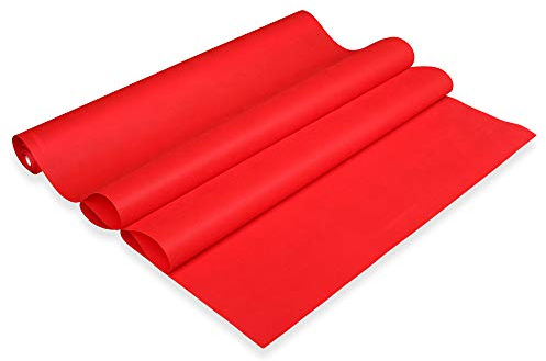 Schramm® Roter Teppich Red Carpet VIP Eventteppich 4,5m lang Hochzeit Teppich Karneval Fasching Party Hollywood Empfangsteppich