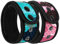 MoKo Cinturino Caviglia 2 Set Cinturini Smartwatch Tracker Fitbit Garmin in Neopreme con Chiusura a Bottoni, Cinturino Accessori per inspire/inspire hr, Fitbit, Garmin Vivofit 2/4 - Blu + Rosa