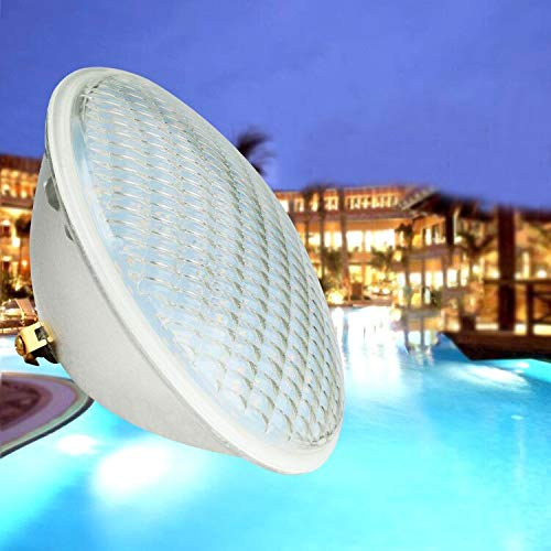 KWODE LED Poolbeleuchtung, 36W PAR56 Scheinwerfer Unterwasser LED Beleuchtung,IP68 Wasserdicht Poolscheinwerfer 12V LED-Poolleuchten 6000K Kaltweiß Pool Light