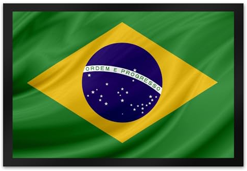 trendaffe - Brasilien Fahne und Flagge Fussmatte Fanartikel