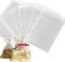 DNT 200 Cellophantüten klar 15x20 cm Zellophantüten Klarsichttüten aus Cellophan transparent Geschenktüten gut für Gebäck Backwaren Kekse Süßigkeiten Desserts Mitgebsel Kindergeburtstag Gastgeschenke