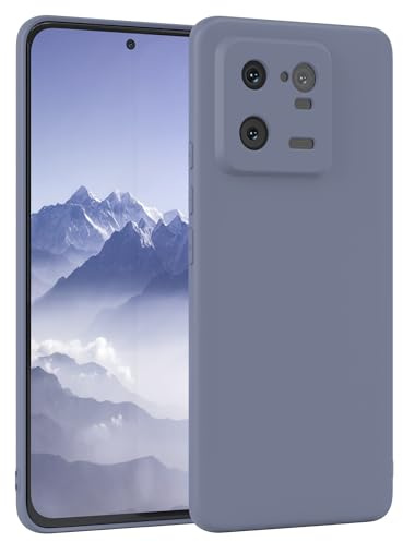 EAZY CASE - Silikonhülle für Xiaomi 13 Pro Hülle Silikon Case Blau weich stoßfeste Handyhülle Schutzhülle mit Kameraschutz Dünn Premium Schutz Cover TPU Phone Bumper in Eisblau Matt