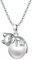 Vadmans Katze Kette für Damen 925 Sterling Silber Perle Katzen Anhänger Halskette Katze Liebhaber Schmuck Geschenke für Mädchen