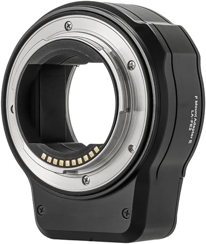 Monster Adapter LA-FE2 Auto Focus Adapter for Nikon F Mount Lens to Sony E Mount Camera Electronic Adapter Ring, Lens Adapter Ring with Dual Motor Built-in, New Generation