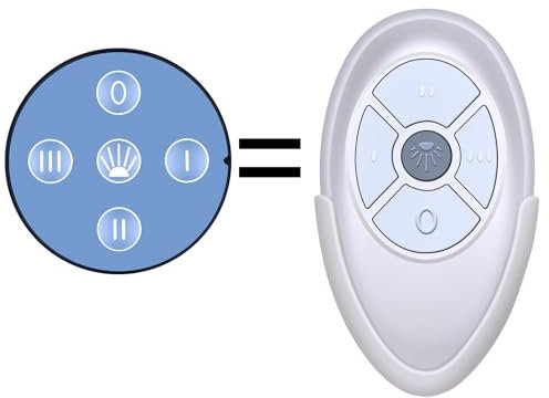 35T Ceiling Fan Replacement Remote Control for Harbor Breeze/Hampton Bay Compatible with FAN-35T1 FAN35T L3HFAN35T FAN-53T FAN-11T Fan-HD L3HFAN35T L3HFAN35T1