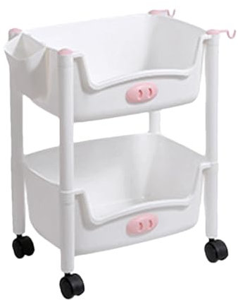 Utility Cart Storage Rack, Stable Storage Shelves, Utility Carts Shelves, Rolling Utility Trolley, Saving Shelf Rack, Multi-Purpose Shelving Organizer, Storage Rack For Offices Bathroom Kitchen