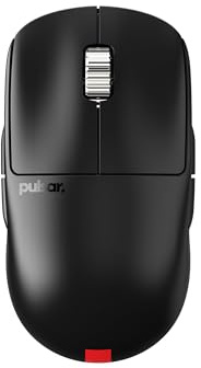 Pulsar Gaming Gears X2A v3 ES kabellose Gaming-Maus, Ultraleicht, optischer Schalter, 32000 DPI, 750 IPS, XS-1-Sensor, 8K-kompatibel (Mini, Schwarz)