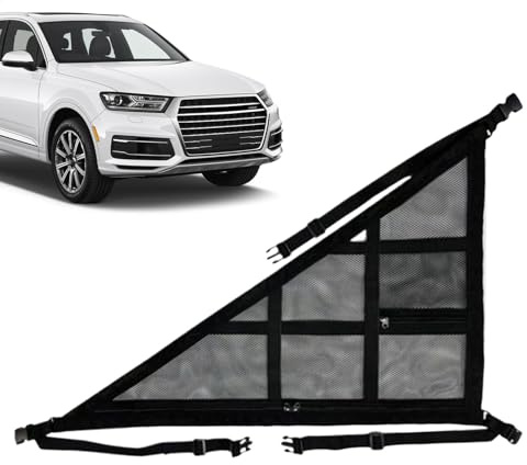 Dreieckiger Auto-Dach-Organizer, Innen-Auto-Deckenaufbewahrung, doppellagiges Netz-Dachaufbewahrung, Auto-Camping-Gepäcknetz für Reisen und lange Reisen, Premium-Auto-Decken-Organizer für einfachen