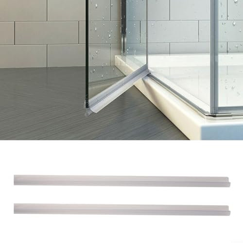 Jonikuper Bande d'étanchéité de rechange pour porte de douche en forme de H, utilisée sur les écrans ou les portes, joints verticaux pour porte de douche, bande d'étanchéité de rechange pour bas de