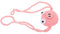 Ipetboom Winddichte Nasenmaske Nasenwärmer zum Schlafen Nasenhandschuh kuscheligen Nasenwärmer häkeln nasenschutz kälteschutz wärmende Nasenbedeckungen Winter-Nasenwärmeabdeckung Garn Rosa