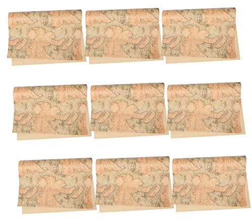 Ipetboom Geschenkpapier mit Kartenmuster 10er-pack Pastellfarbenes Seidenpapier Zum Geburtstag