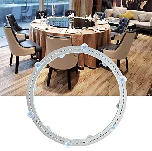 Plattenspielerlager, Hochleistungs-Plattenspielerring, langlebig, geräuschlos, sanft um 360 Grad drehbar, verwendet für Glas, Holz, Stein, TV-Monitorhalterung, Tisch, Plattenspieler-Basislager