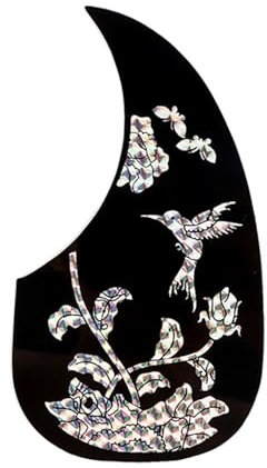 Akustische Folk Gitarren Pickguard Kleber Anti Kratzer Aufkleber Gitarrenschalen Guard Plate Pick Guard Sticker Ersatz