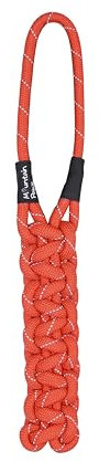 Mountain Paws Climbing Rope Dog Toy with Durable, Reflective Thread, Flat