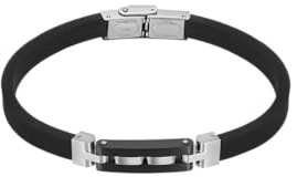 LOTUS STYLE Armband LS2540-2/2 Men in Black Edelstahl 20,00 mm Herren