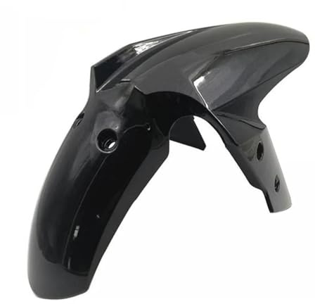 Motorrad Front Parallel Kotflügel Geeignet Für EX300 Z250 Z300 Z 250 300 2013-2017 Verkleidung ABS Kunststoff Motorrad Schutzblech(Schwarz)