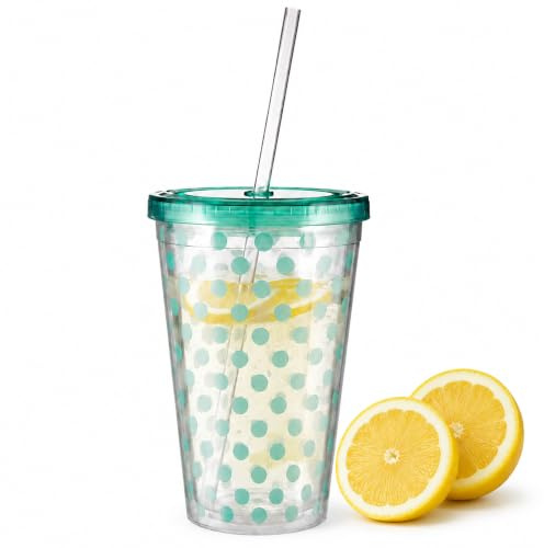 Premier Housewares Safe Spot Drinks 450ml Cup | BPA-Free Plastic Cup