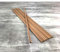 Artif Lot de 10 Baguettes Rondes, diam. 8 mm, Tige de 50 cm de Long, Tourillon en Bois de hêtre Lisse