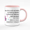 Tassenbrennerei Einhorn Tasse mit Spruch - Vorne Spruch, hinten Einhorn - Tassen mit Sprüchen lustig (Rosa)