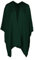 Zwillingsherz Poncho-Schal mit Kaschmir - Hochwertiges Cape für Damen - XXL Umhängetuch und Tunika mit Ärmel - Stola für Sommer und Winter