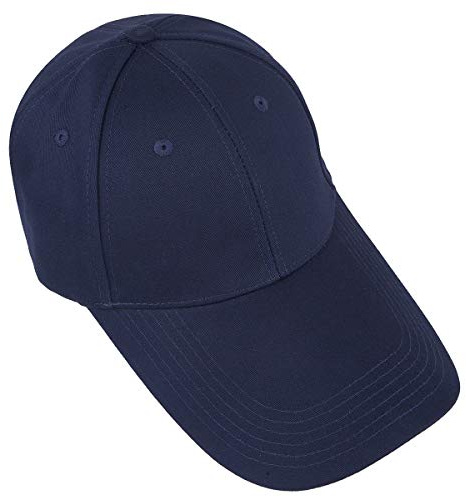 KYEYGWO Baumwolle Baseball Cap mit Langer Krempe für Herren und Damen | Unisex Classic Verstellbar Kappe mit Grosse Sonneklepp, Einfarbig Casual Mützen Sommer, Leichte Outdoor Sportmütze