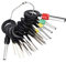 Auto Stecker Pin Zieher, Auto Terminals Removal Tool Set, 18-tlg. Auto Elektrokabel Crimpverbinder Pin Extraction Tool Schlüssel Extraktionswerkzeug Für Die Autoreparatur