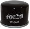 POLINI FILTRE A HUILE MAXISCOOTER pour Yamaha 500 TMAX 2001>2011, 530 TMAX 2012>-KYMCO 500 XCITING 2005 >2012 (DIAM 68 mm x 50 mm) (203.3010)