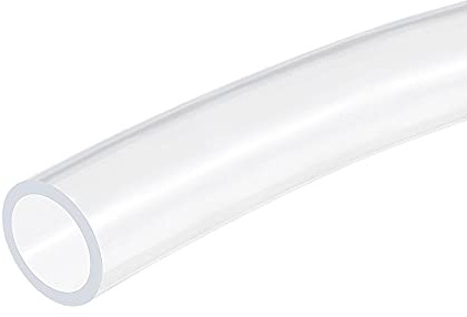 sourcing map Transparenter PVC-Vinylschlauch Flexschlauch, 20 mm Innendurchmesser, 25 mm Außendurchmesser, 1 m Kunststoffrohr, Luft-Wasserschlauch
