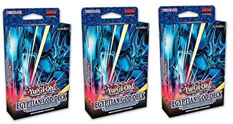 Yu-Gi-Oh! TRADING CARD GAME Ägyptisches Götter-Deck 3er Set: Obelisk der Peiniger - Deutsche Ausgabe