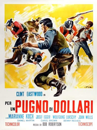 Für eine Faust Dollar - Poster 30 x 40 cm