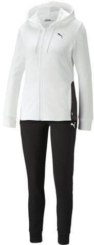 PUMA Mixte Survêtement À Capuche Classique Tr Cl Surv tement, puma blanc, S EU