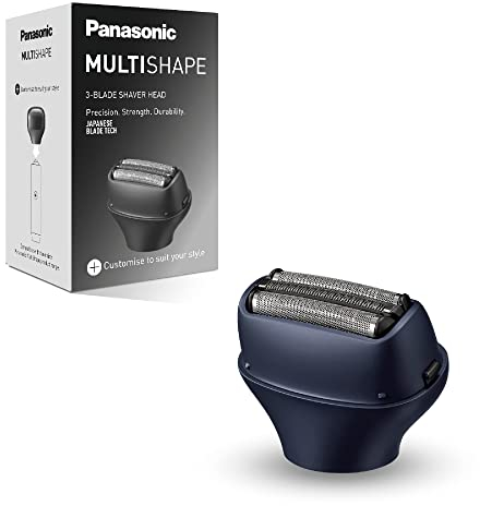Panasonic MULTISHAPE Noir – système modulaire de soins corps, cheveux et visage MULTISHAPE – ER-CSF1 : Tête rasoir à 3 lames