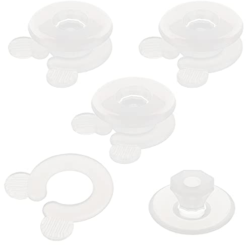 GORGECRAFT 12pcs Couette Couette Clips Porte-Beignets Attaches de Support de Couette Boucle Accessoires de Literie sans Aiguille pour Garder Les Coins des Couvertures de Couette en Place