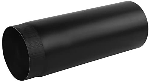 Kolor DN 150 mm Rauchrohr 2 mm Kaminrohr Abgasrohr Ofenrohr Bogen Rosette Wandfutter (Rohr 500 mm)
