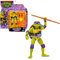 Giochi Preziosi Donatello Ninja Turtles, Mutante, Donatello in Version Action-Figur mit Gelenken, 12 cm, Figur mit Kampfwaffen, für Kinder ab 4 Jahren