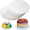 10 Stück Tortenunterlage Rund 20cm, Cake Board Weiß, Premium Tortenplatte Pappe für Kuchen und Torten