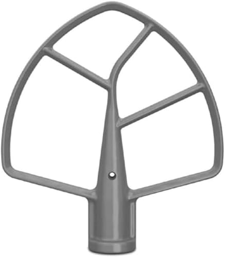 KitchenAid BATIDOR PLANO PARA BATIDORAS AMASADORAS GRANDES CON BOL ELEVABLE - REVESTIMIENTO PLATEADO 5KSMBLSF