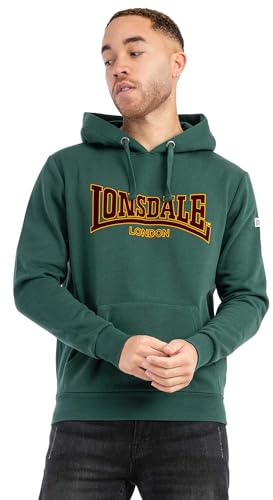 Lonsdale Hooded Classic Ll002 Sudadera con Capucha Hombre (Pack de 1)